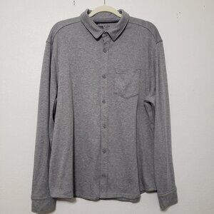 VRST Knit Button Down Shacket